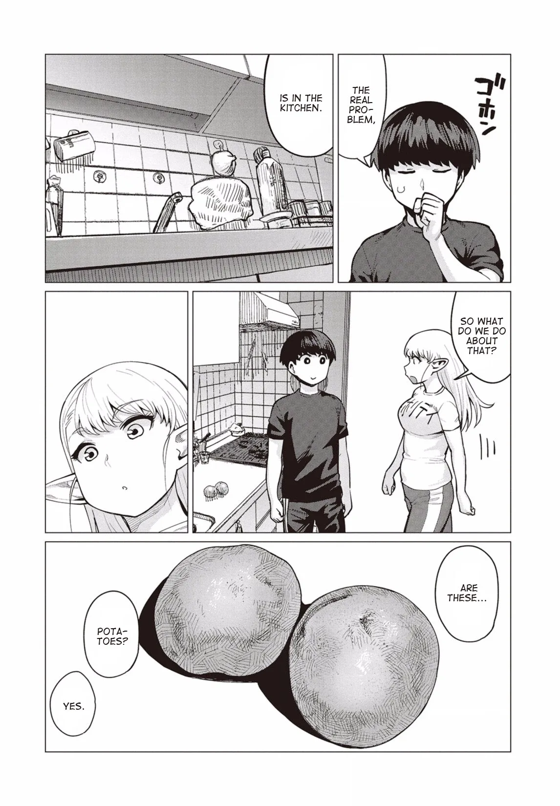 Miss Elf Can't Lose Weight Chapter 11 page 17