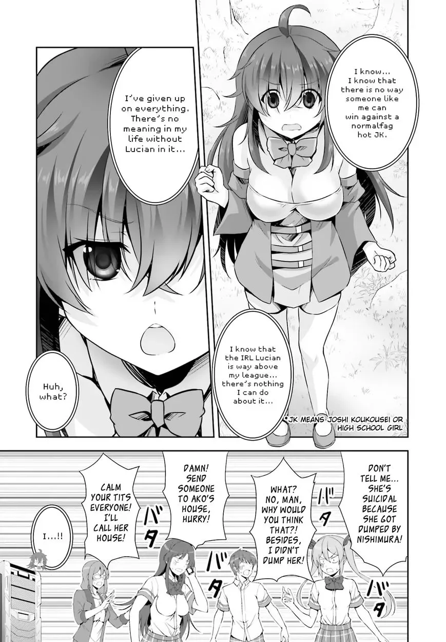 Netoge no Yome wa Onnanoko ja Nai to Omotta? Chapter 15 page 7