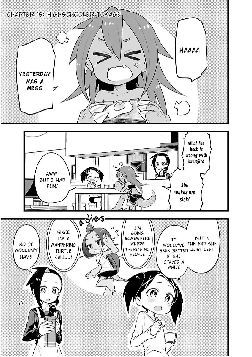 Kaijuu no Tokage Chapter 15 page 1