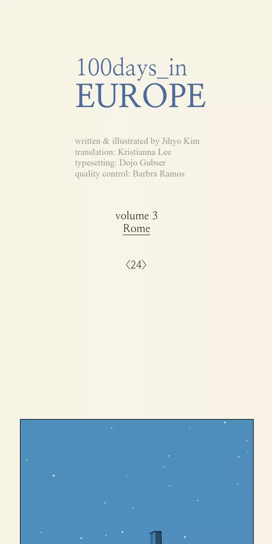 100 Days in Europe Chapter 24 page 1