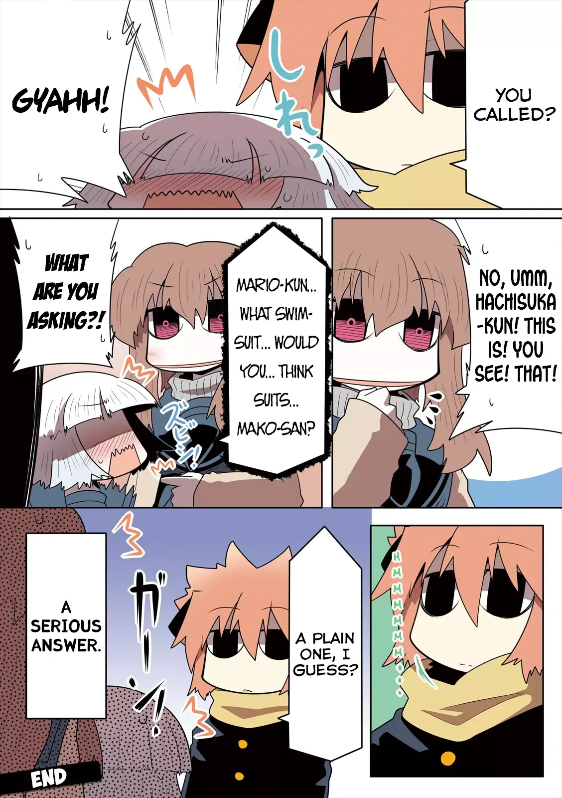Mako-san to Hachisuka-kun. Chapter 10.5 page 10