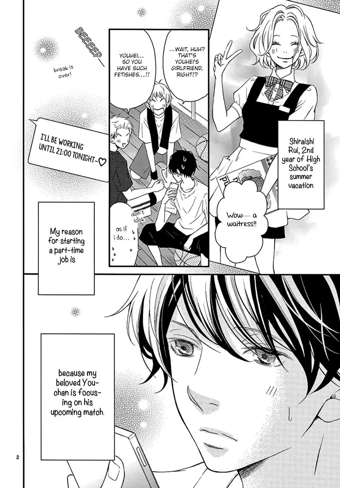 100 Man-kai no Suki o Ageru Chapter 3 page 4