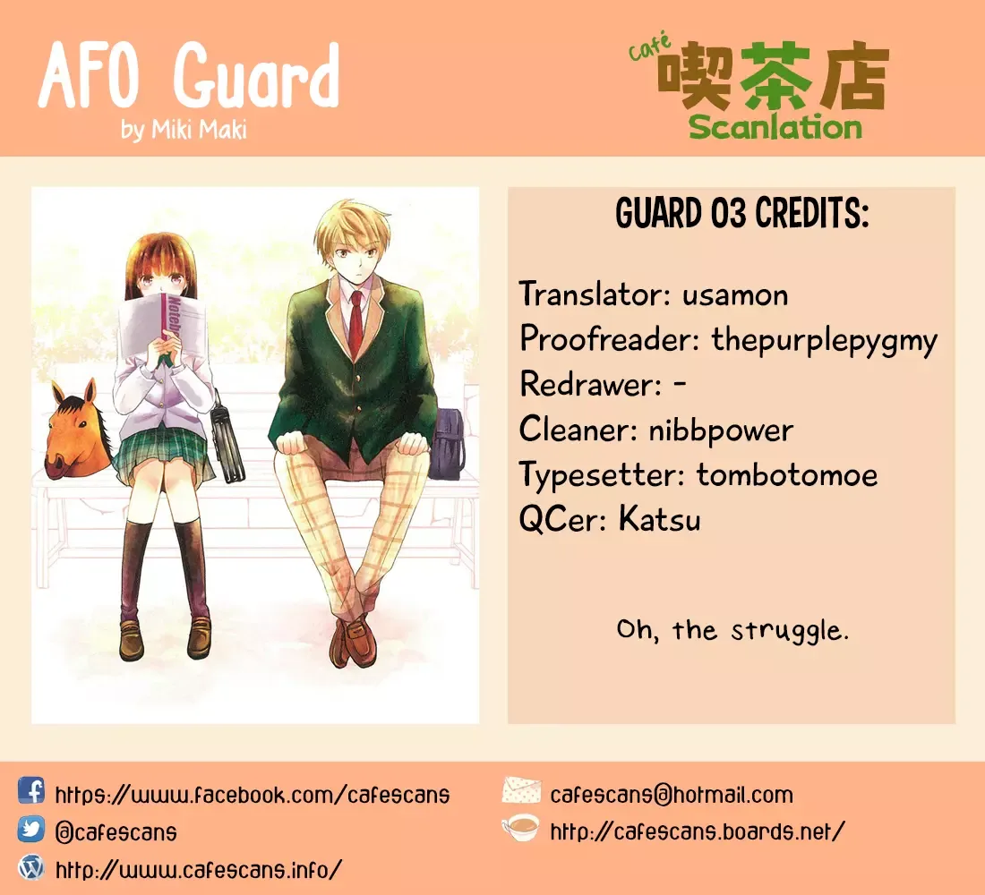 AFO Guard Chapter 3 page 1