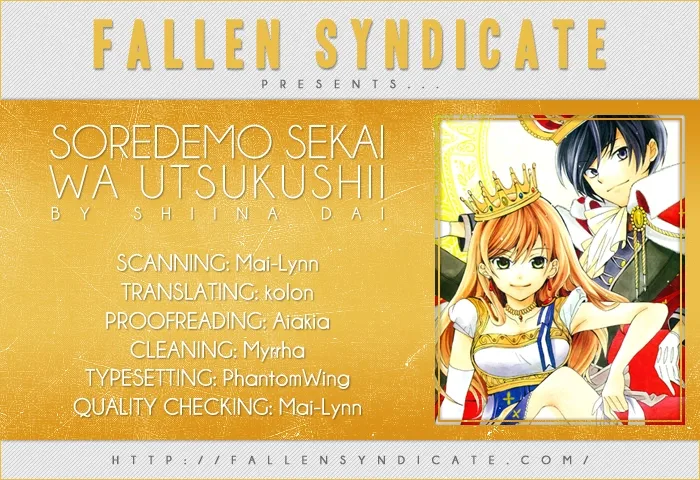 Soredemo Sekai wa Utsukushii Chapter 12 page 1