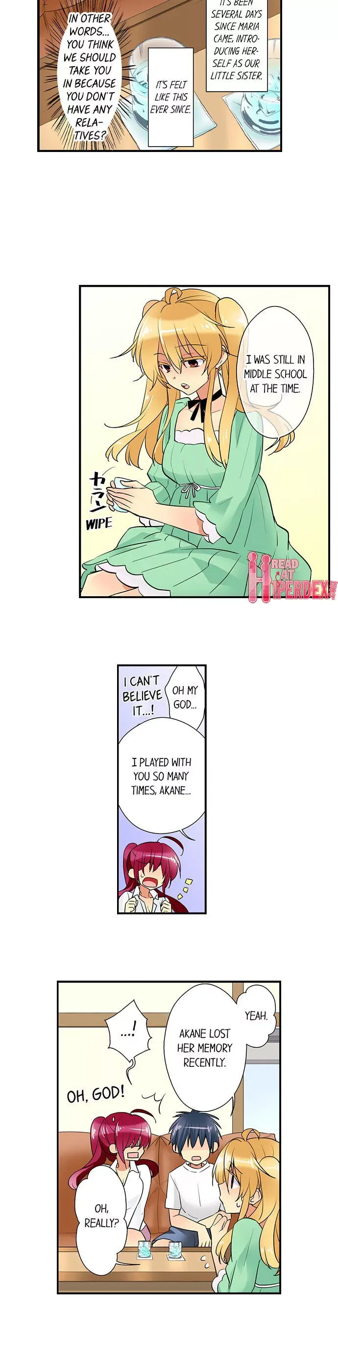 My Sister Has Amnesia— What's Sex? Chapter 16 page 3