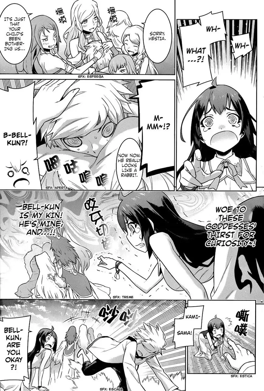 Dungeon ni Deai wo Motomeru no wa Machigatteiru Darou ka Chapter 21 page 8