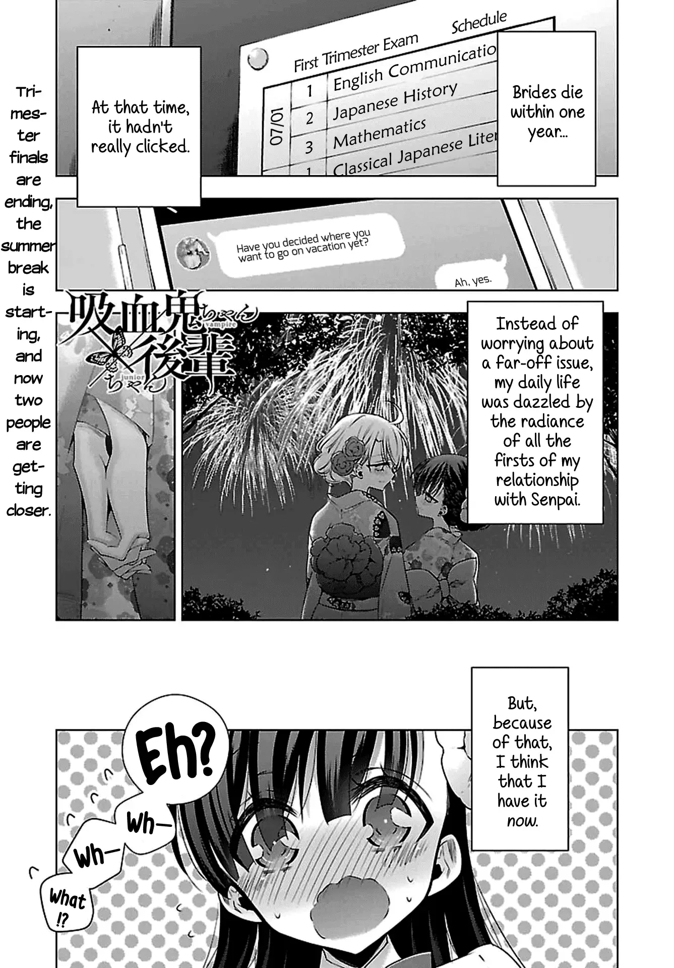 Vampire-chan x Junior-chan Chapter 11 page 1