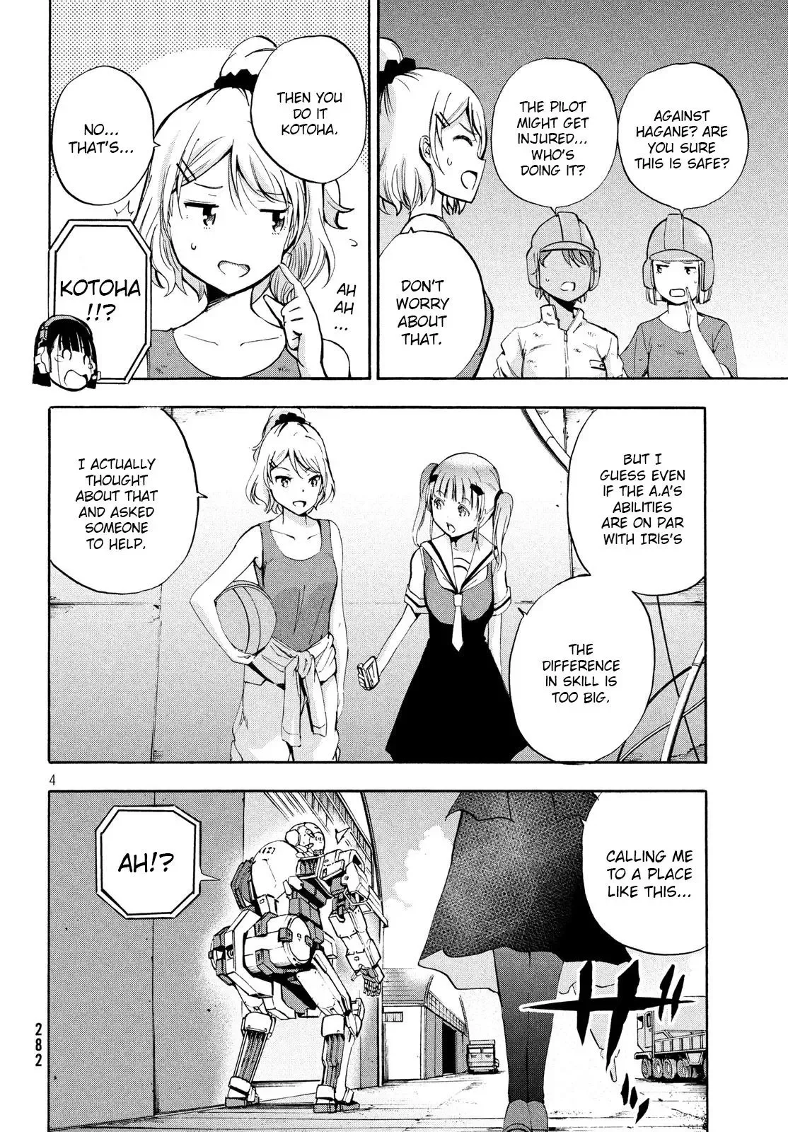 Robot Izonkei Joshi no Meiwaku na Nichijou Chapter 9 page 4