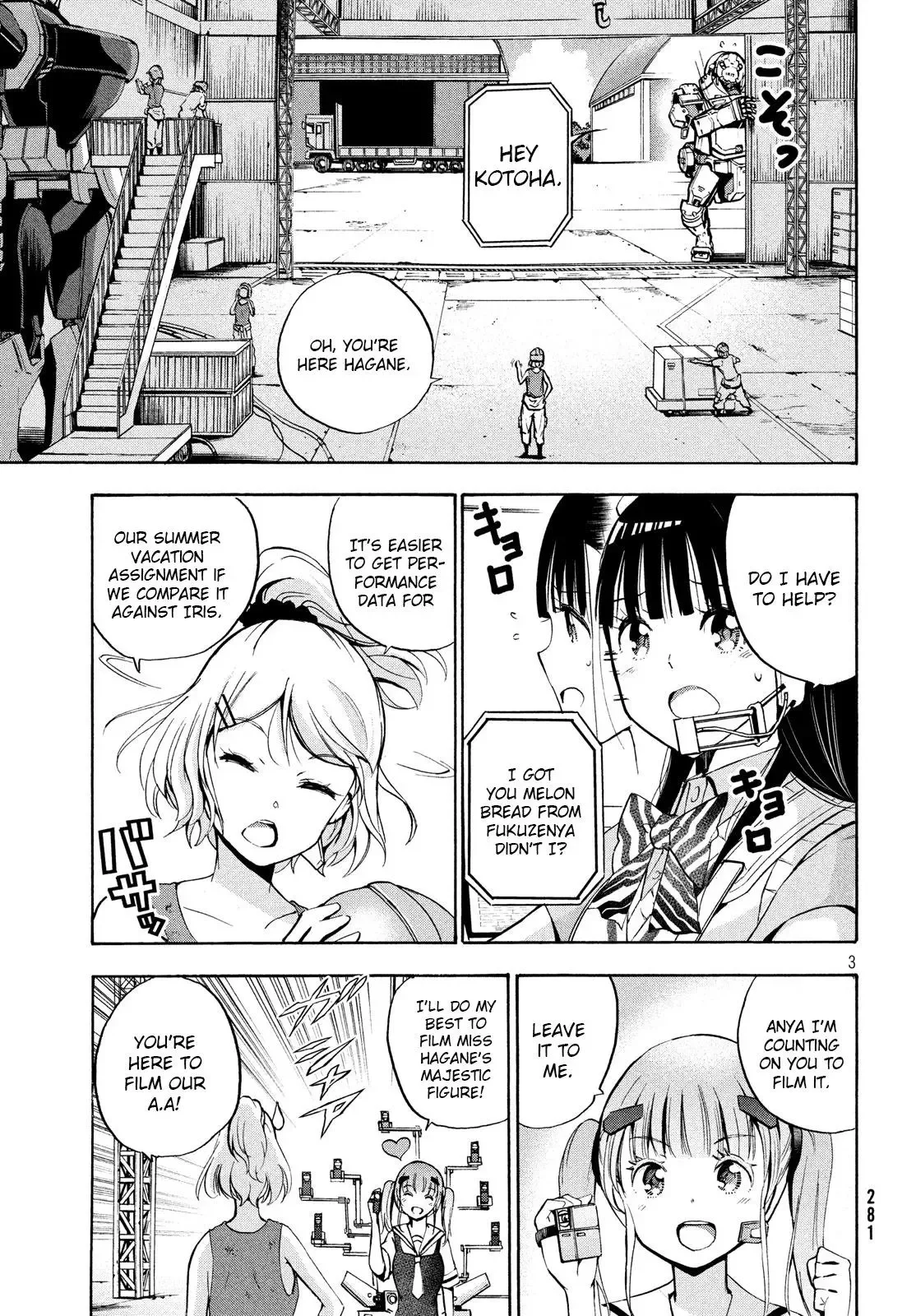 Robot Izonkei Joshi no Meiwaku na Nichijou Chapter 9 page 3