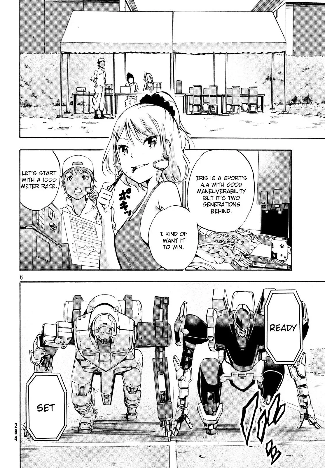 Robot Izonkei Joshi no Meiwaku na Nichijou Chapter 9 page 6