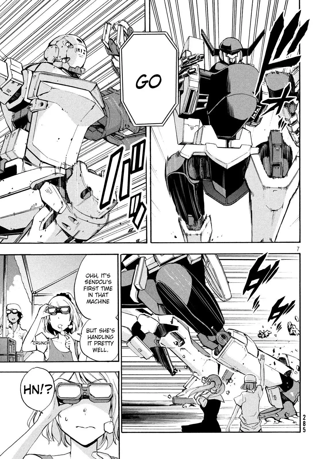 Robot Izonkei Joshi no Meiwaku na Nichijou Chapter 9 page 7
