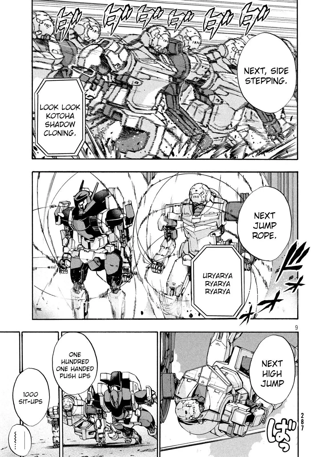 Robot Izonkei Joshi no Meiwaku na Nichijou Chapter 9 page 9