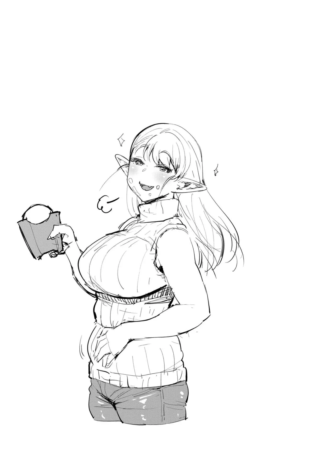 Miss Elf Can't Lose Weight Chapter 11.6 page 13