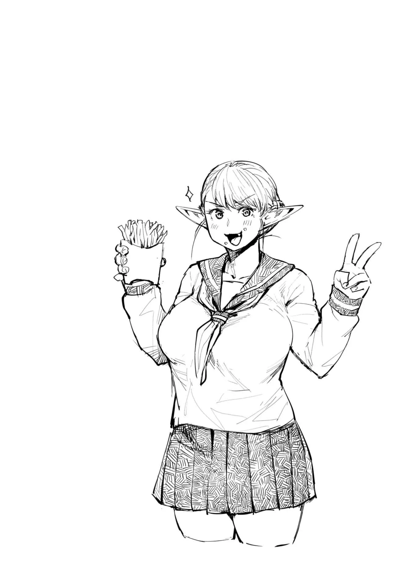 Miss Elf Can't Lose Weight Chapter 11.6 page 12