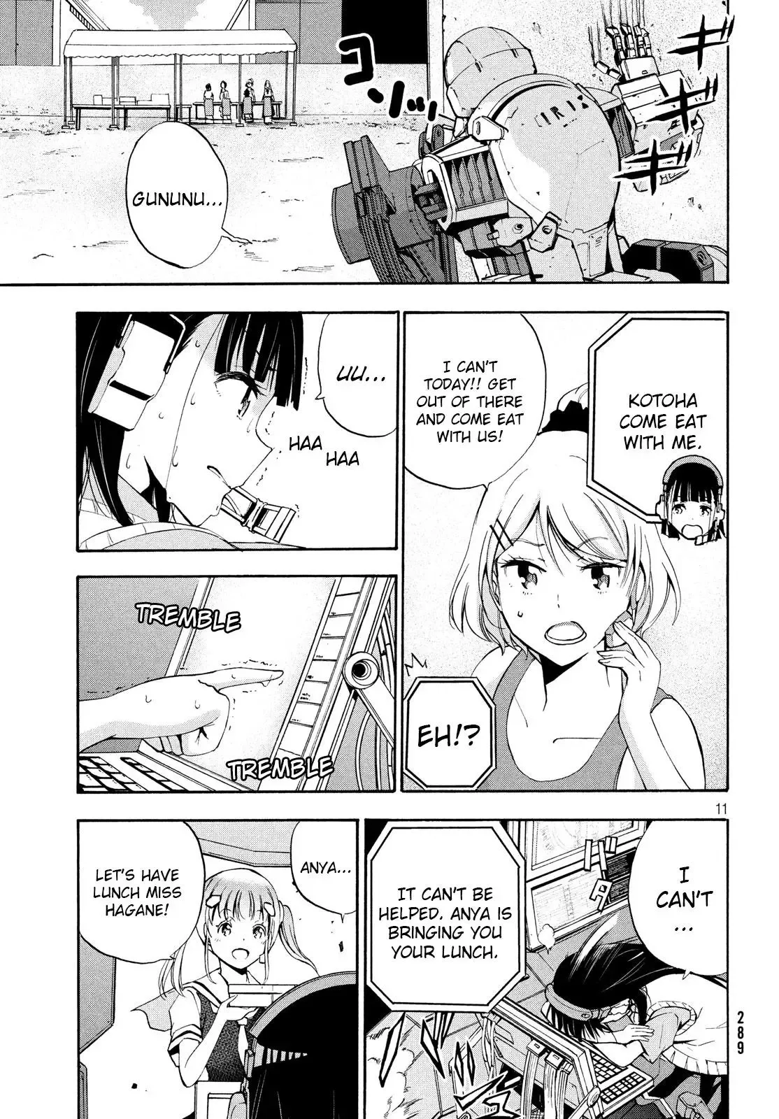 Robot Izonkei Joshi no Meiwaku na Nichijou Chapter 9.1 page 1