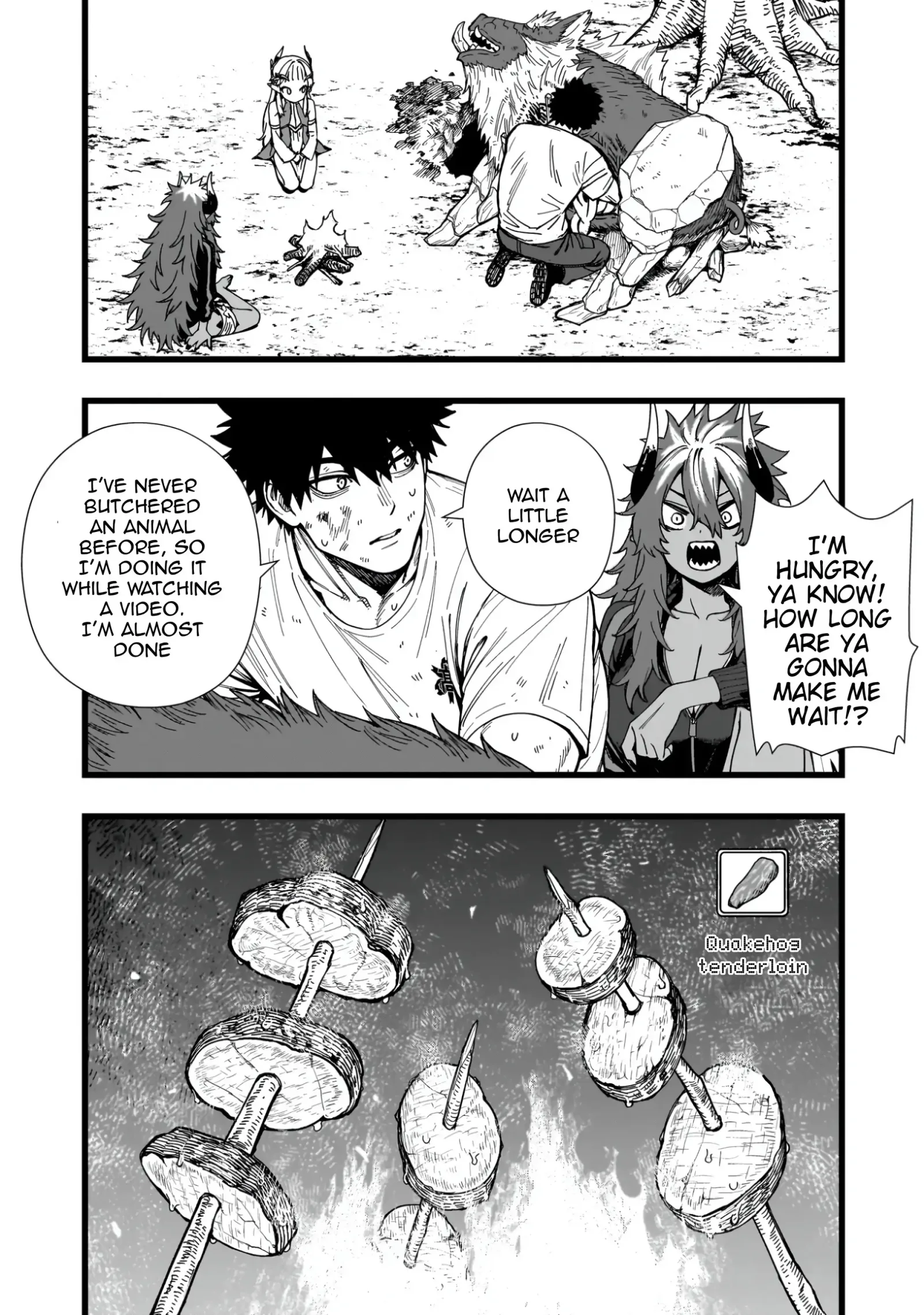 Senki Survival Saga: Isekai no Unmei o Kaketa Mujintou Fujun Iseikouyuu Chapter 14 page 16