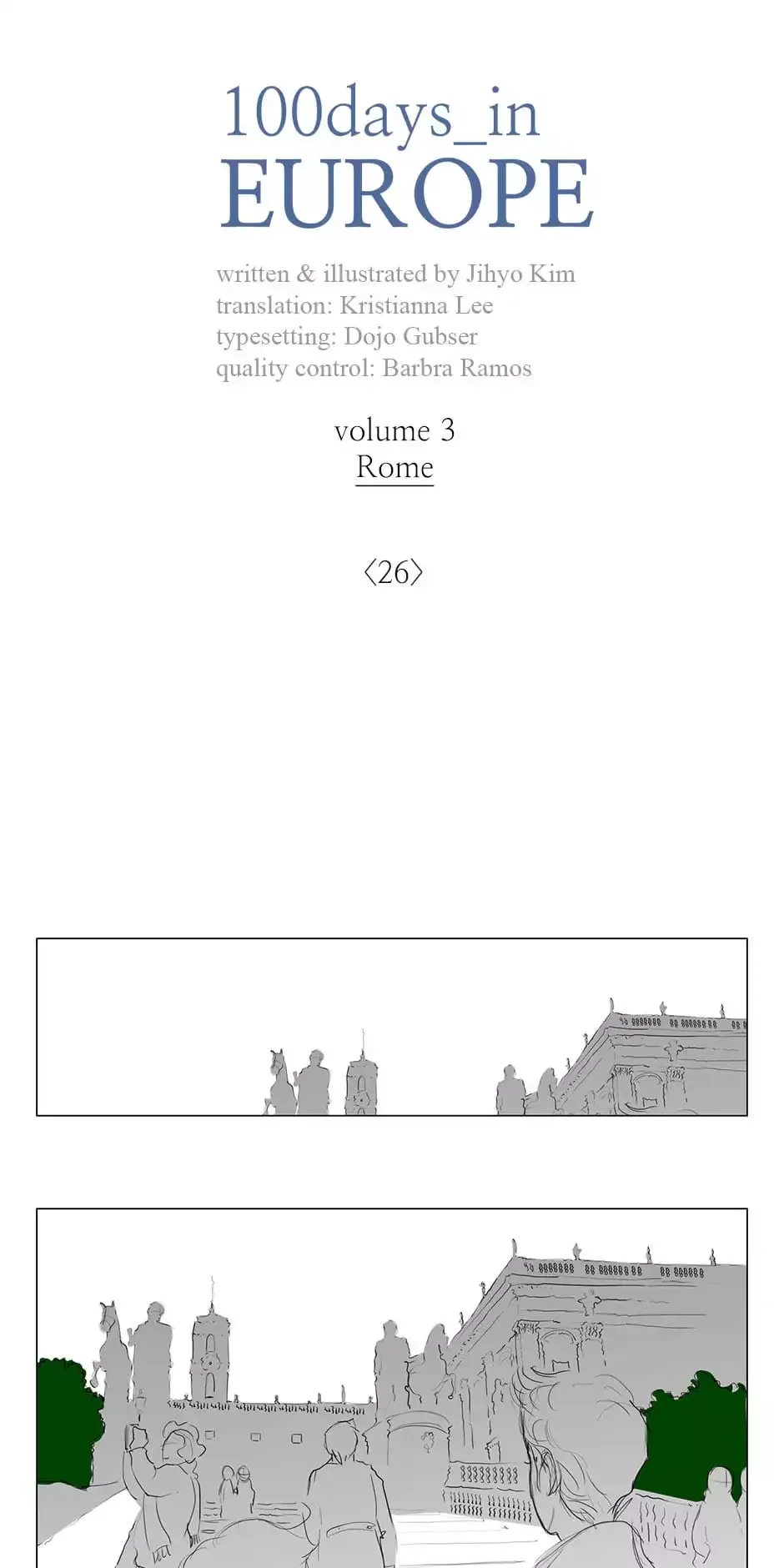 100 Days in Europe Chapter 26 page 1