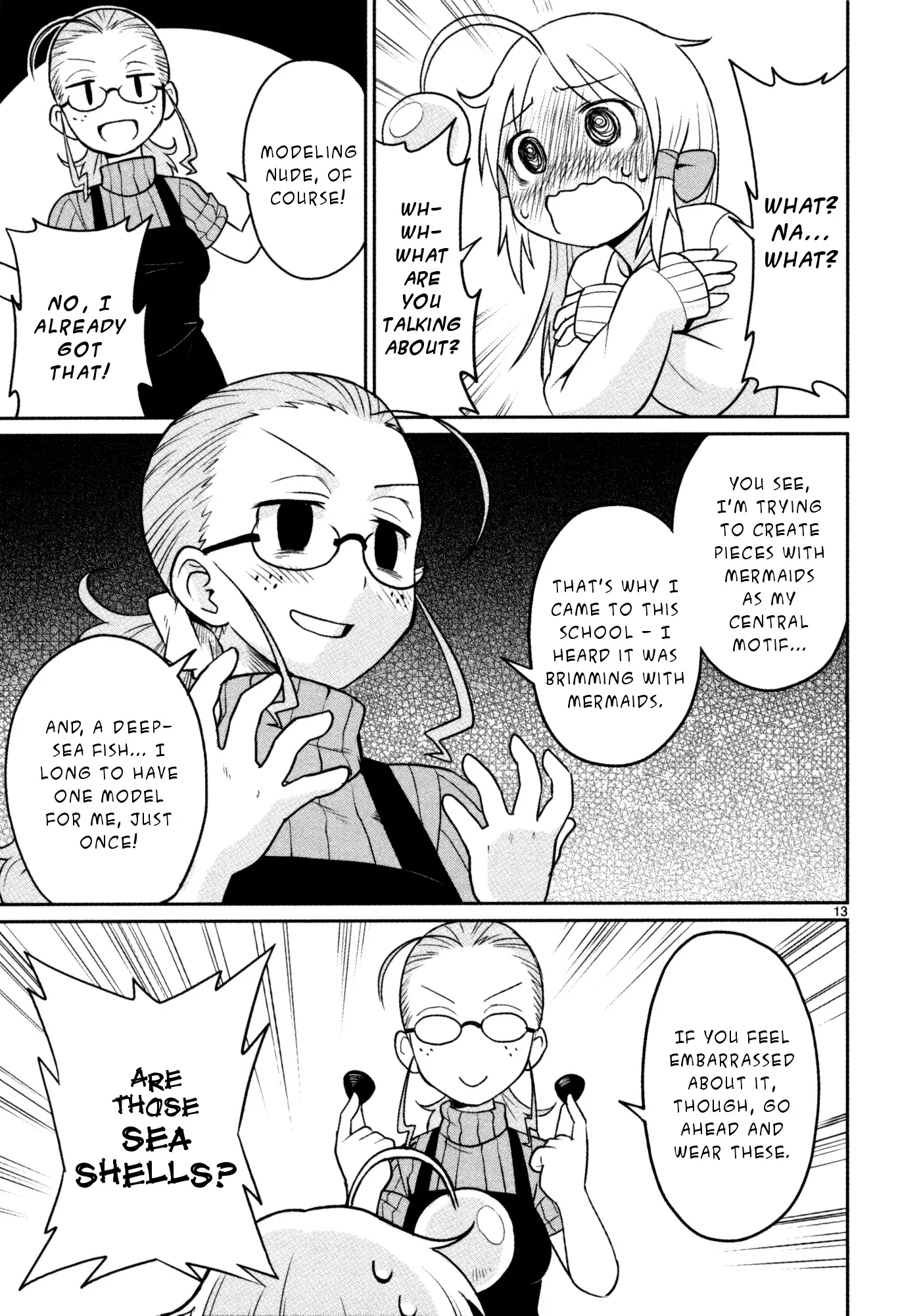 Shinkaigyo no Anko-san Chapter 17 page 13