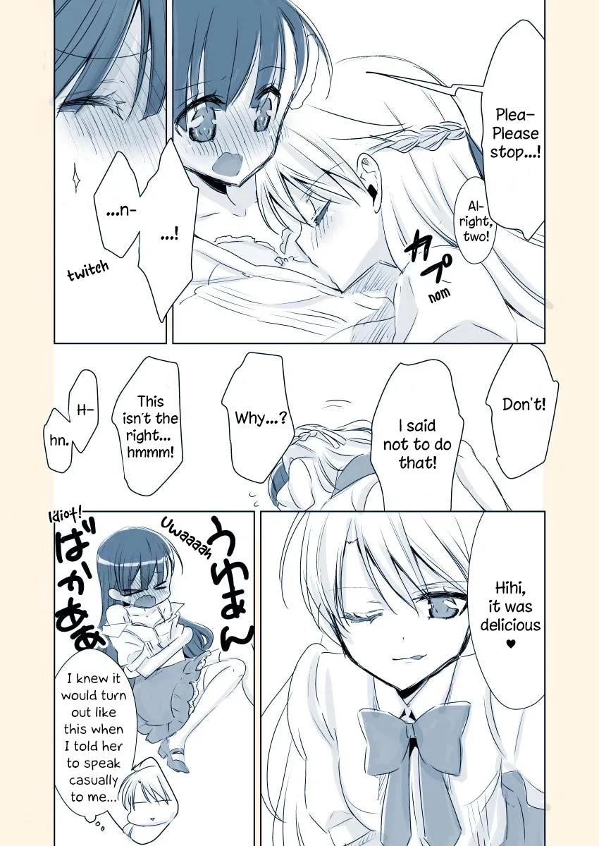 Vampire-chan x Junior-chan Chapter 11.6 page 12