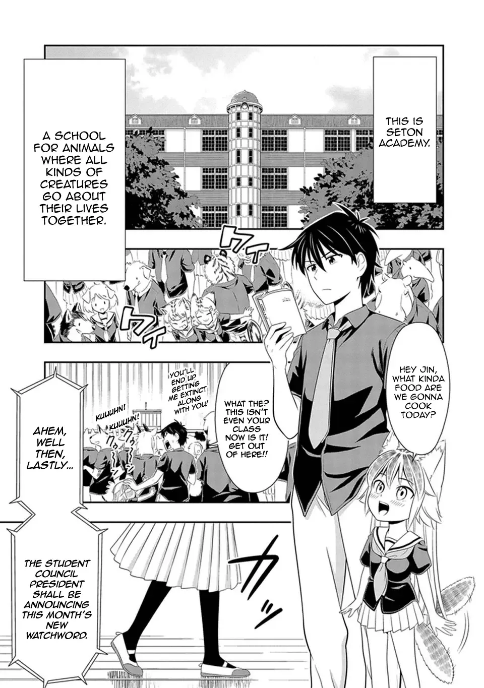 Murenase! Shiiton Gakuen Chapter 13 page 1