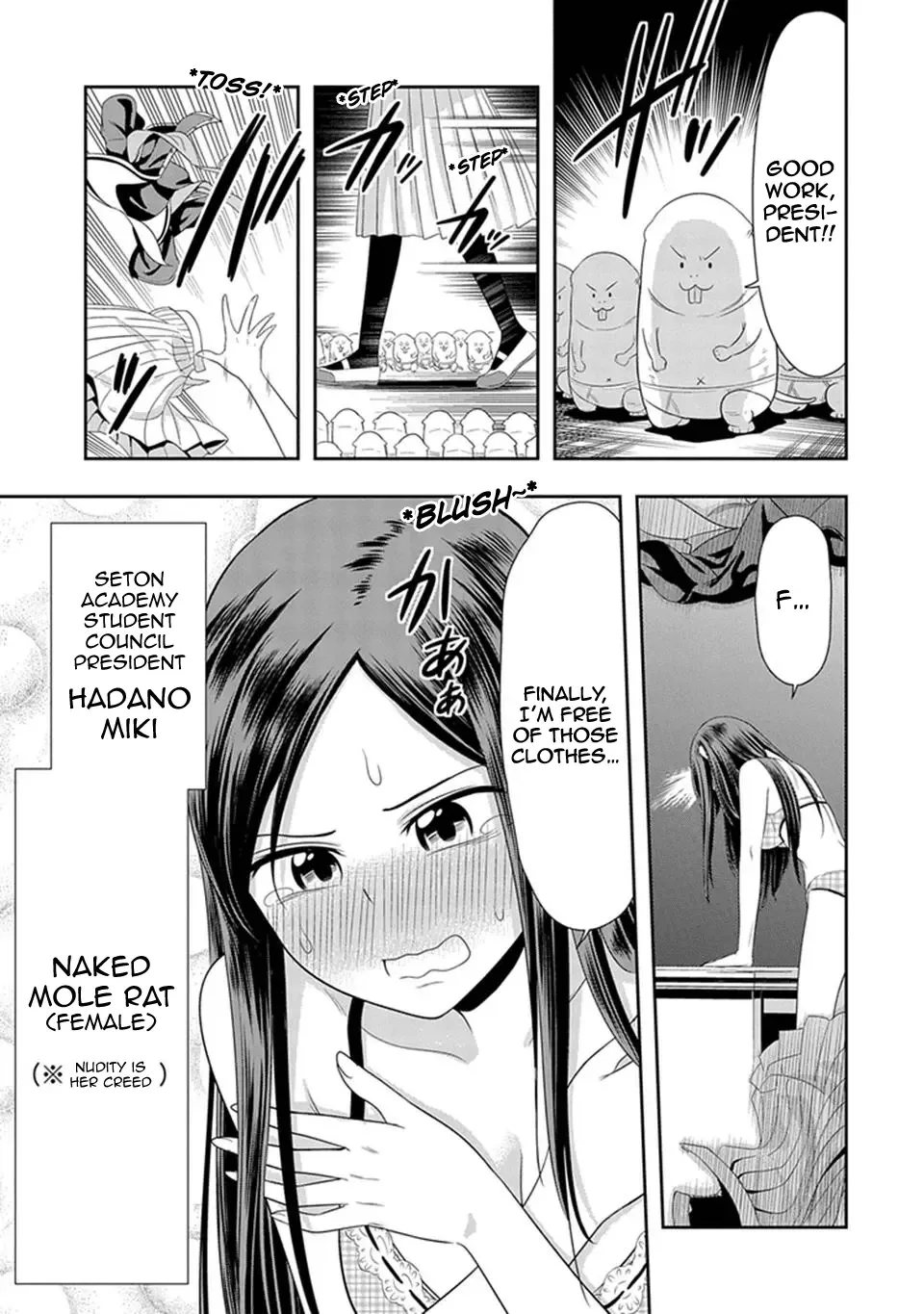 Murenase! Shiiton Gakuen Chapter 13 page 4