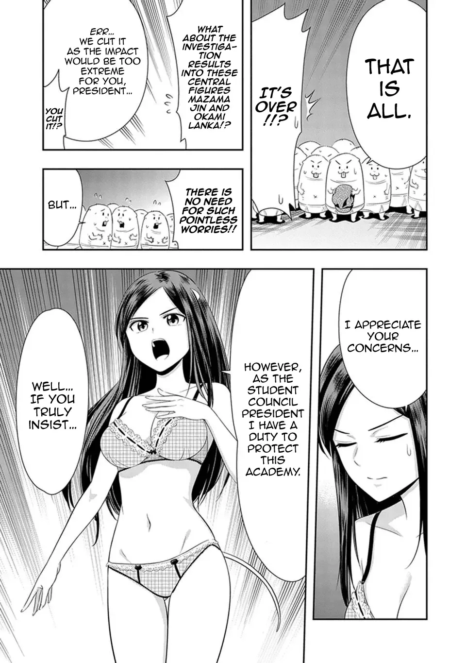 Murenase! Shiiton Gakuen Chapter 13 page 16