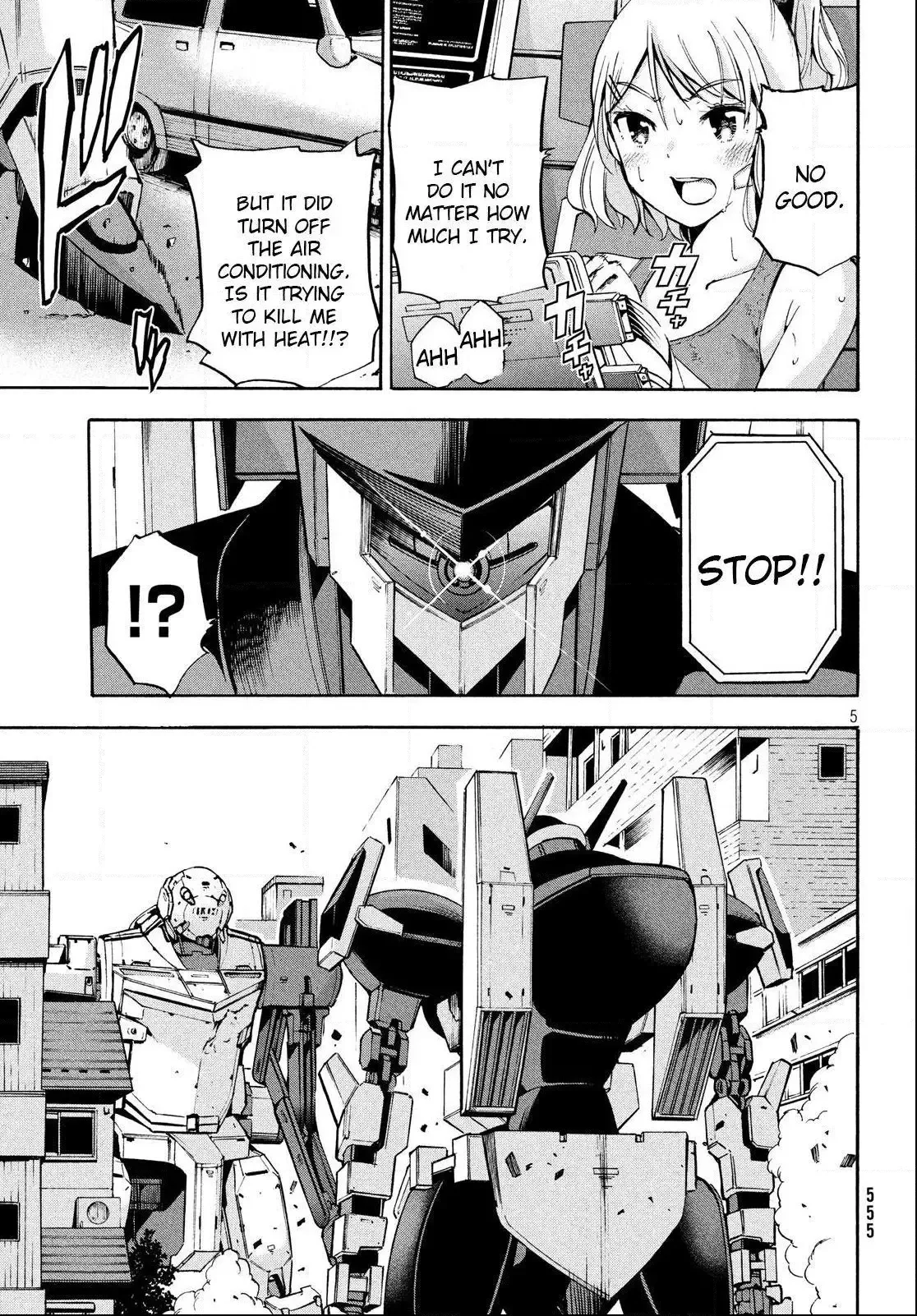 Robot Izonkei Joshi no Meiwaku na Nichijou Chapter 10 page 4