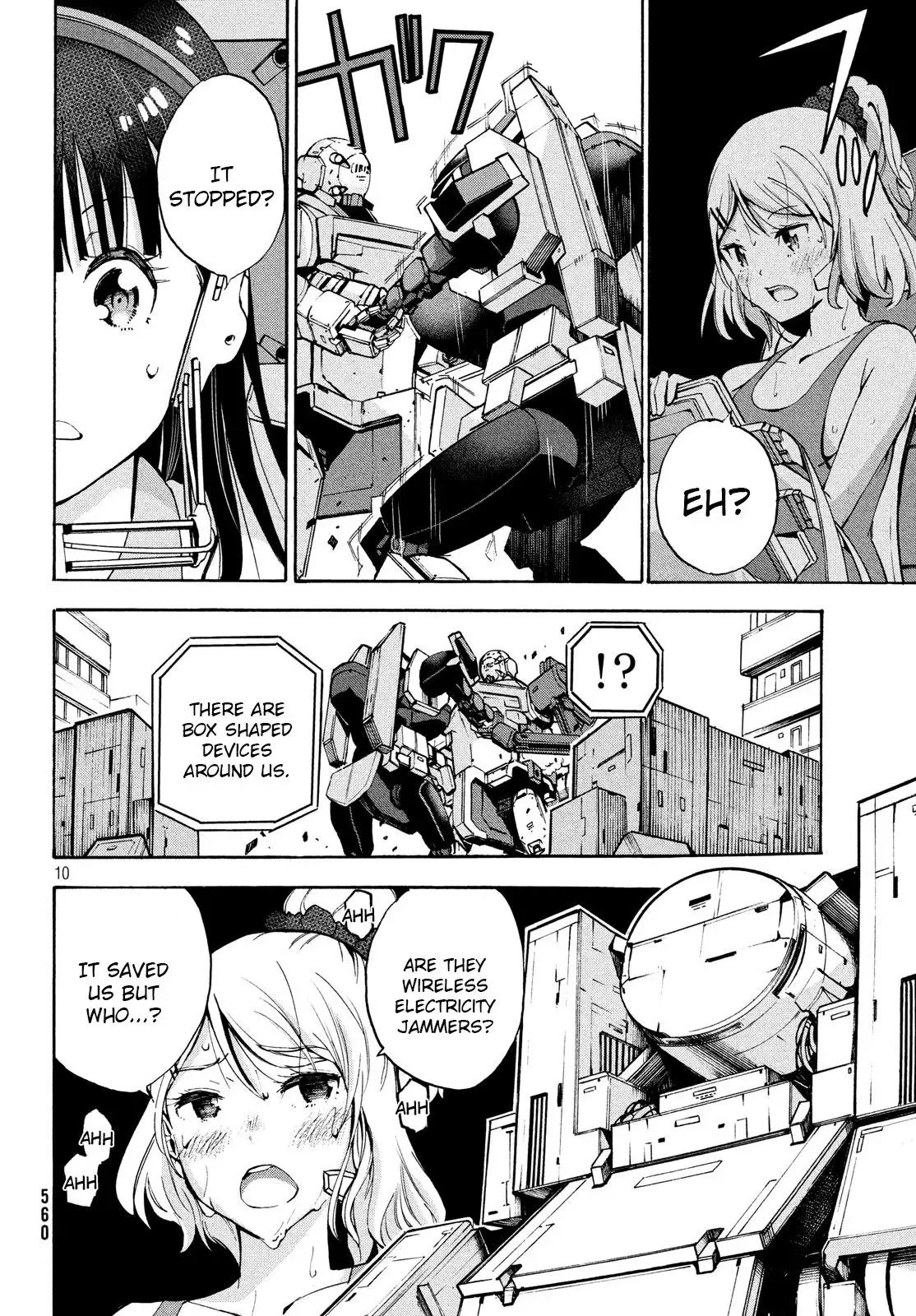 Robot Izonkei Joshi no Meiwaku na Nichijou Chapter 10 page 9