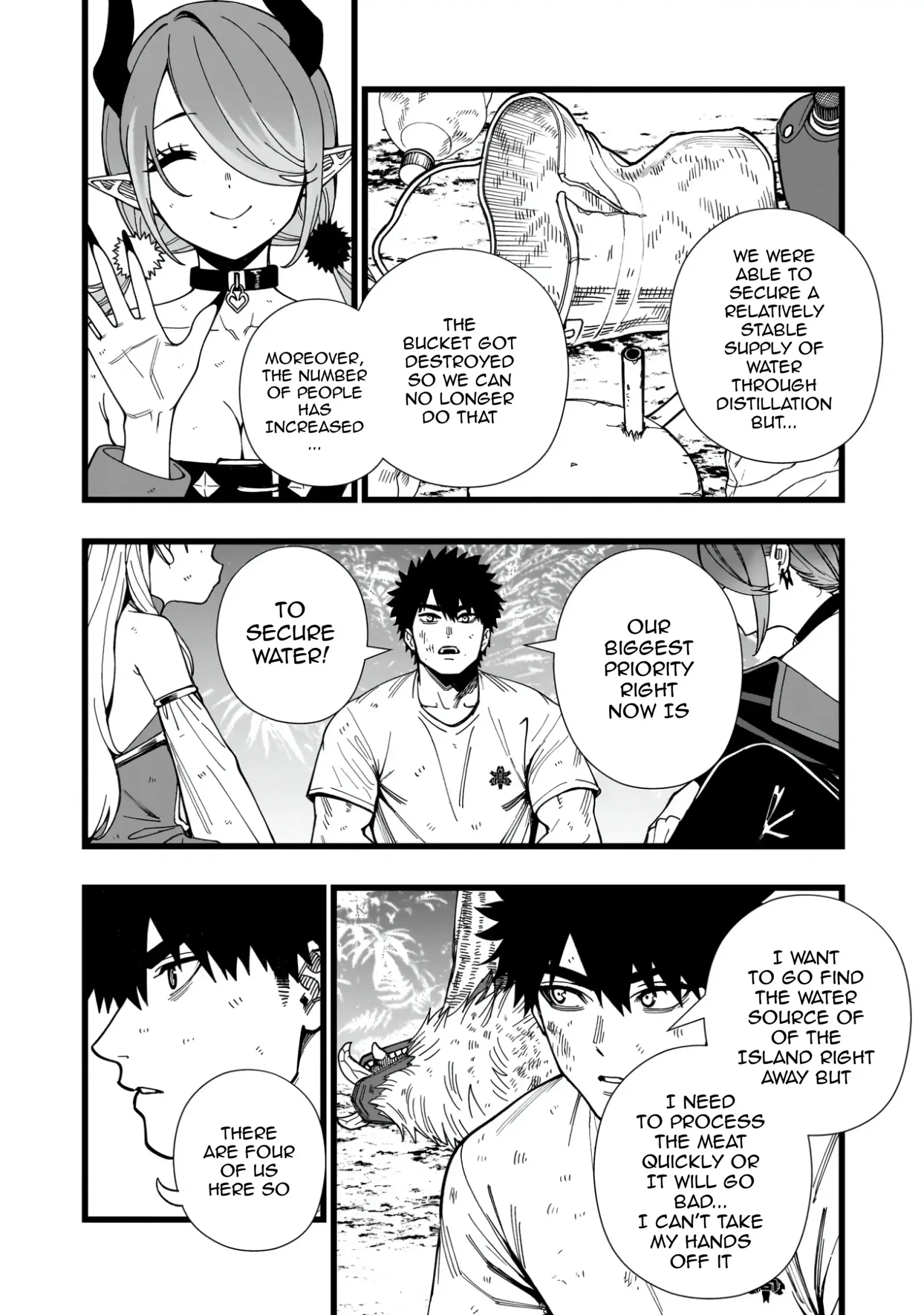 Senki Survival Saga: Isekai no Unmei o Kaketa Mujintou Fujun Iseikouyuu Chapter 15 page 2