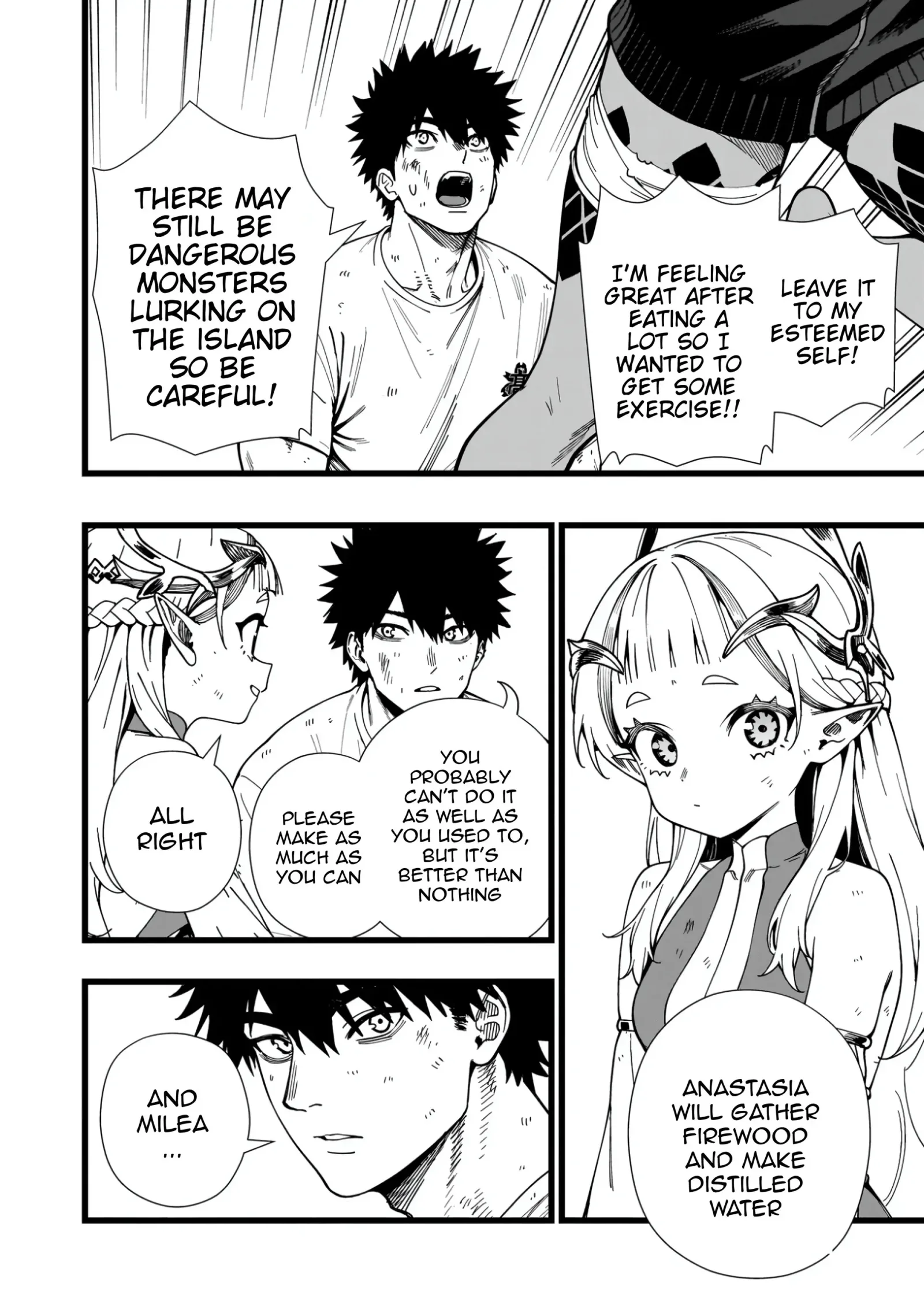 Senki Survival Saga: Isekai no Unmei o Kaketa Mujintou Fujun Iseikouyuu Chapter 15 page 4