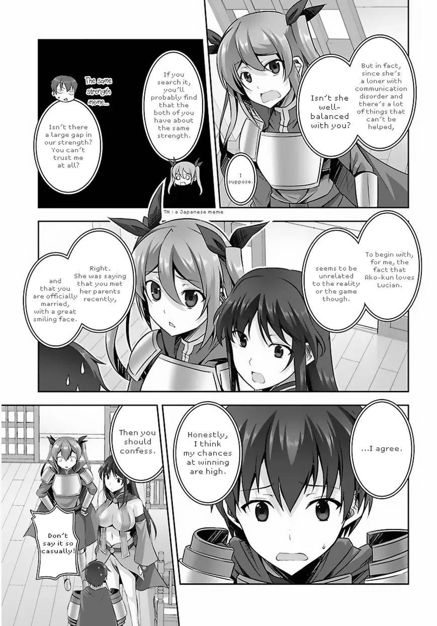 Netoge no Yome wa Onnanoko ja Nai to Omotta? Chapter 18 page 7