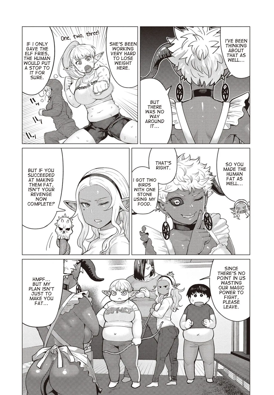 Miss Elf Can't Lose Weight Chapter 13 page 21