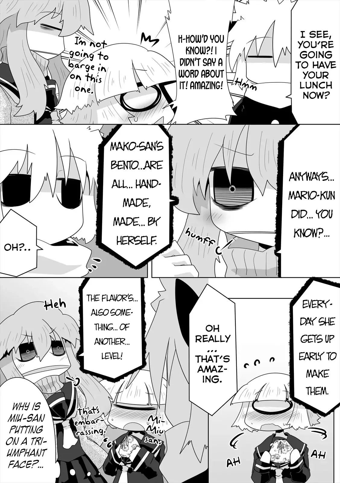 Mako-san to Hachisuka-kun. Chapter 13 page 3