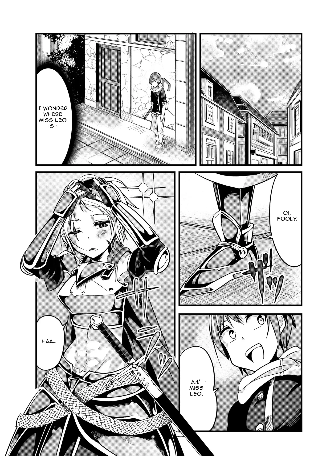 A Story About Treating a Female Knight Who Has Never Been Treated as a Woman as a Woman Chapter 17 page 1