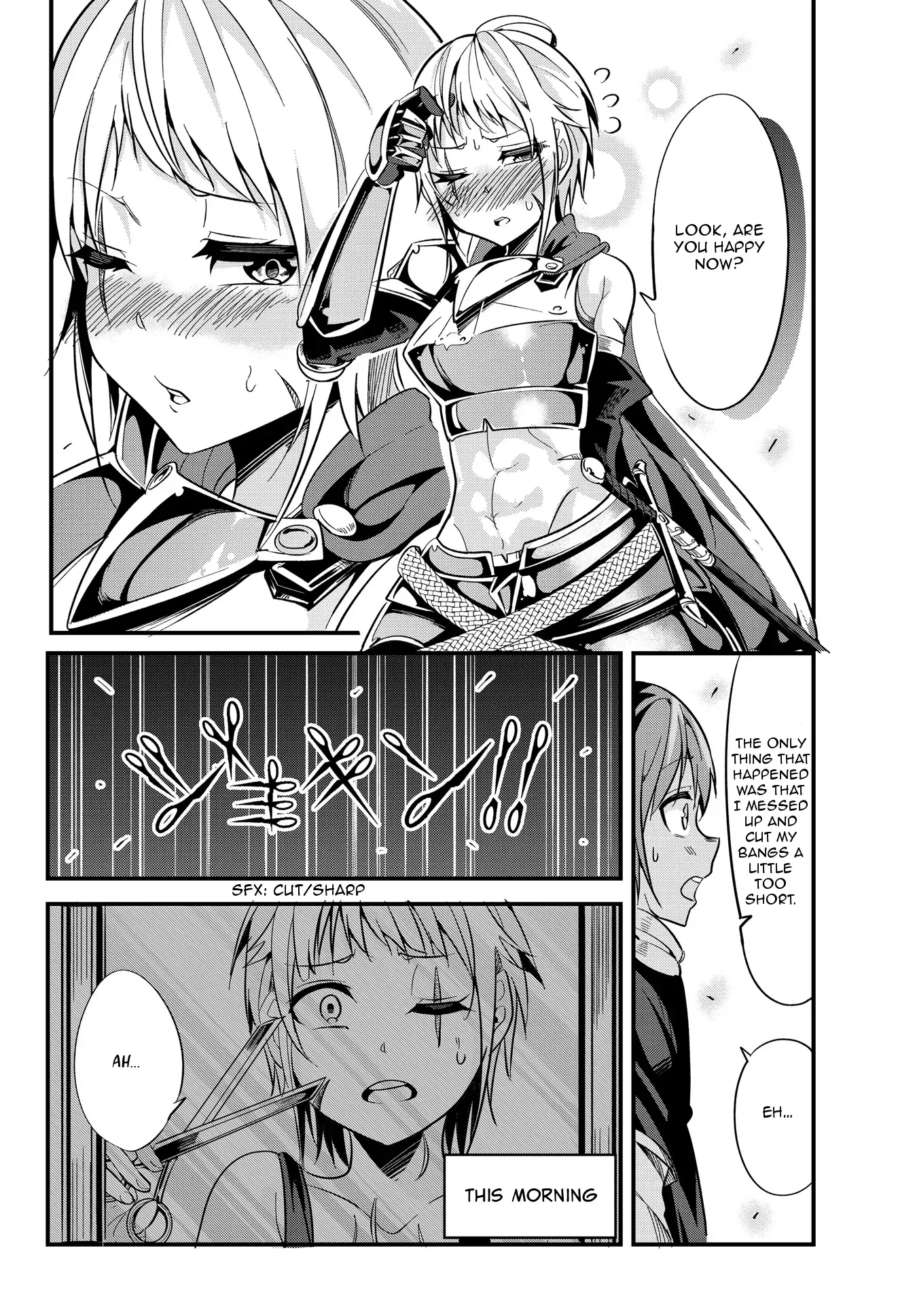 A Story About Treating a Female Knight Who Has Never Been Treated as a Woman as a Woman Chapter 17 page 4