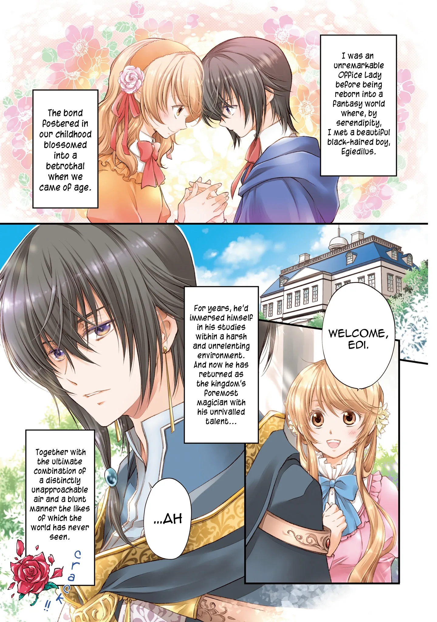 Mahoutsukai no Konyakusha Chapter 7 page 3