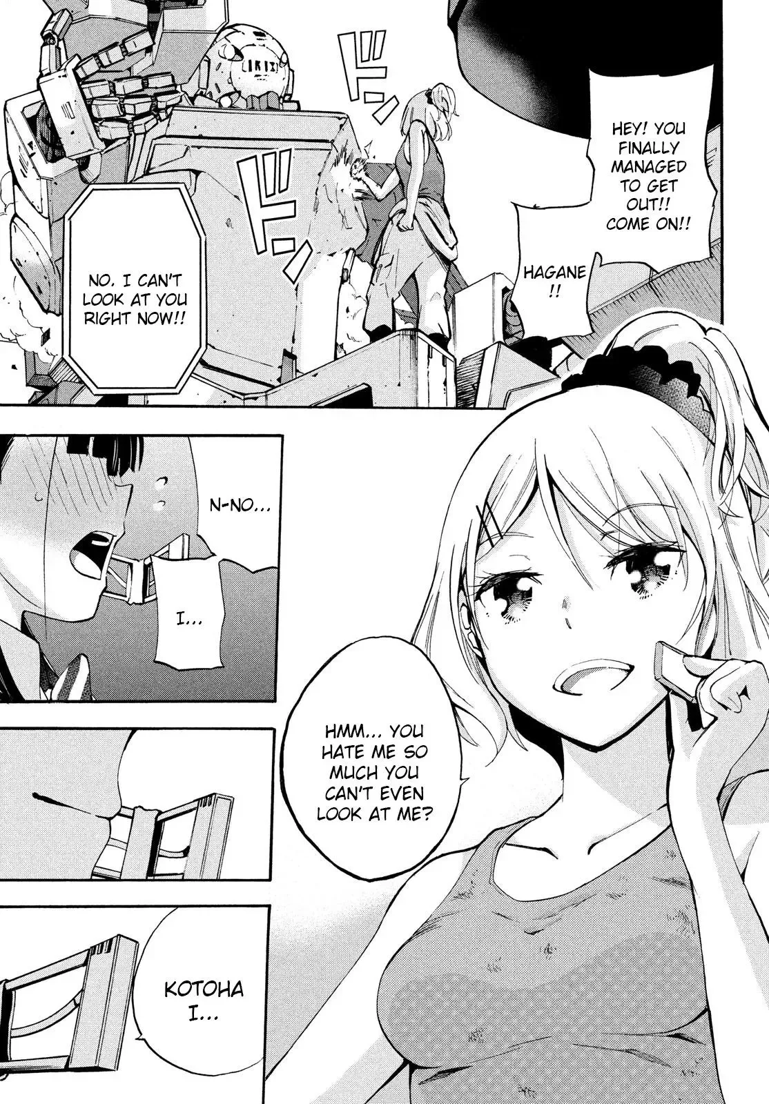 Robot Izonkei Joshi no Meiwaku na Nichijou Chapter 10.1 page 8