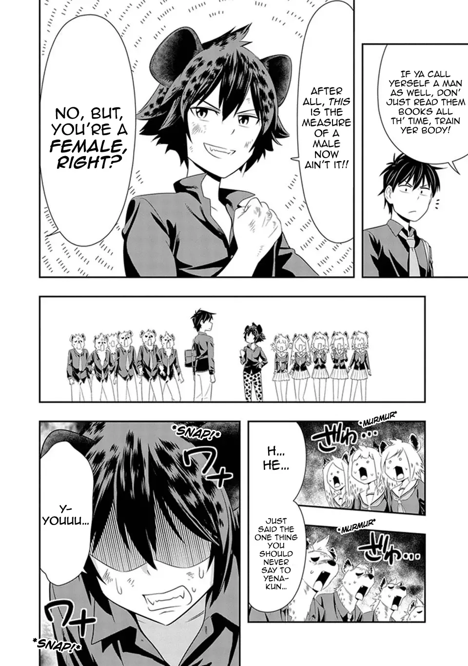 Murenase! Shiiton Gakuen Chapter 14 page 6