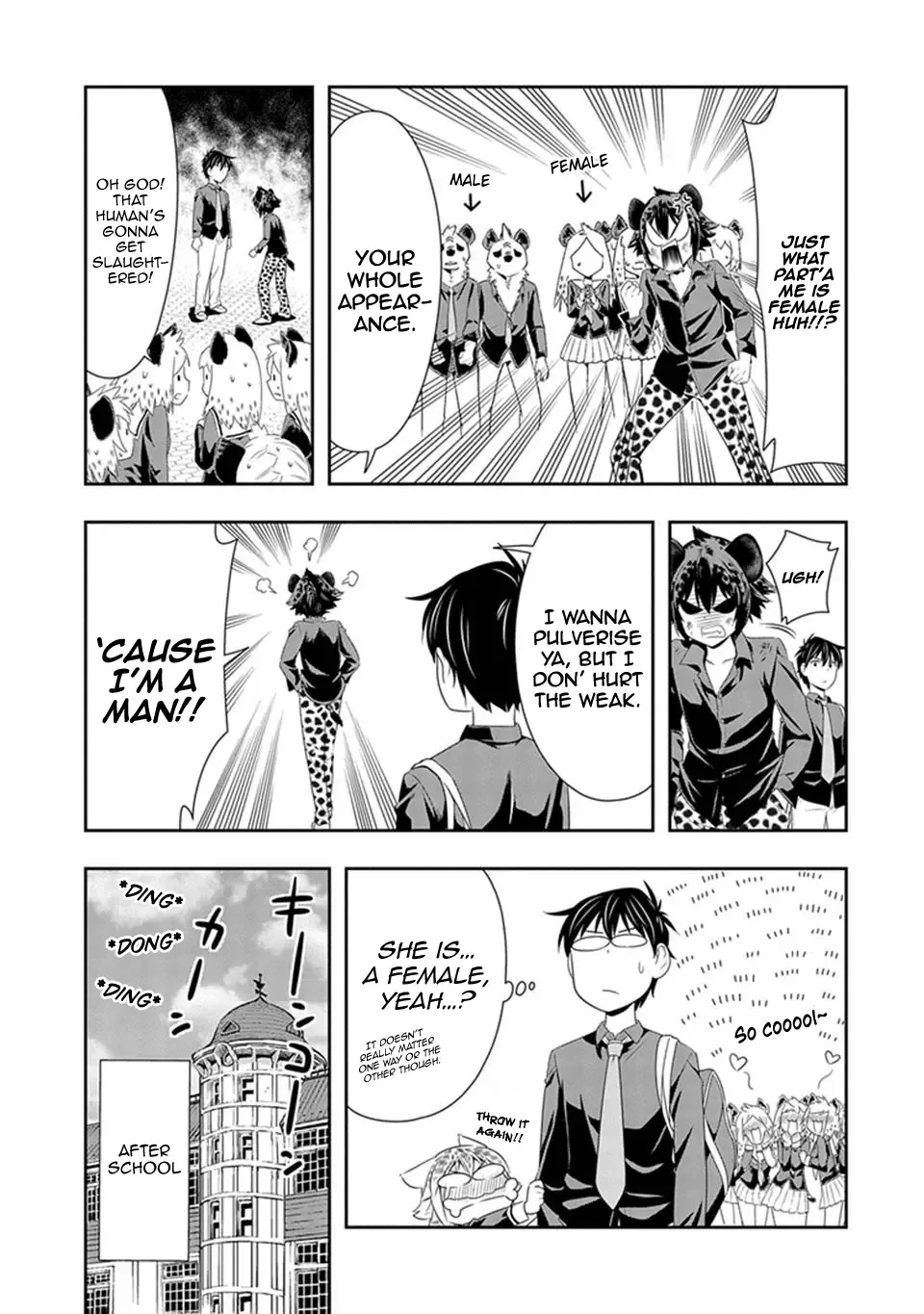 Murenase! Shiiton Gakuen Chapter 14 page 7