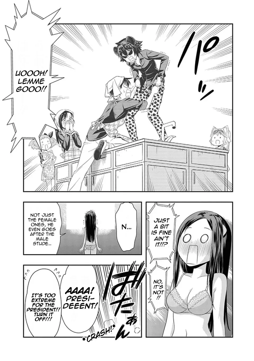 Murenase! Shiiton Gakuen Chapter 14 page 15
