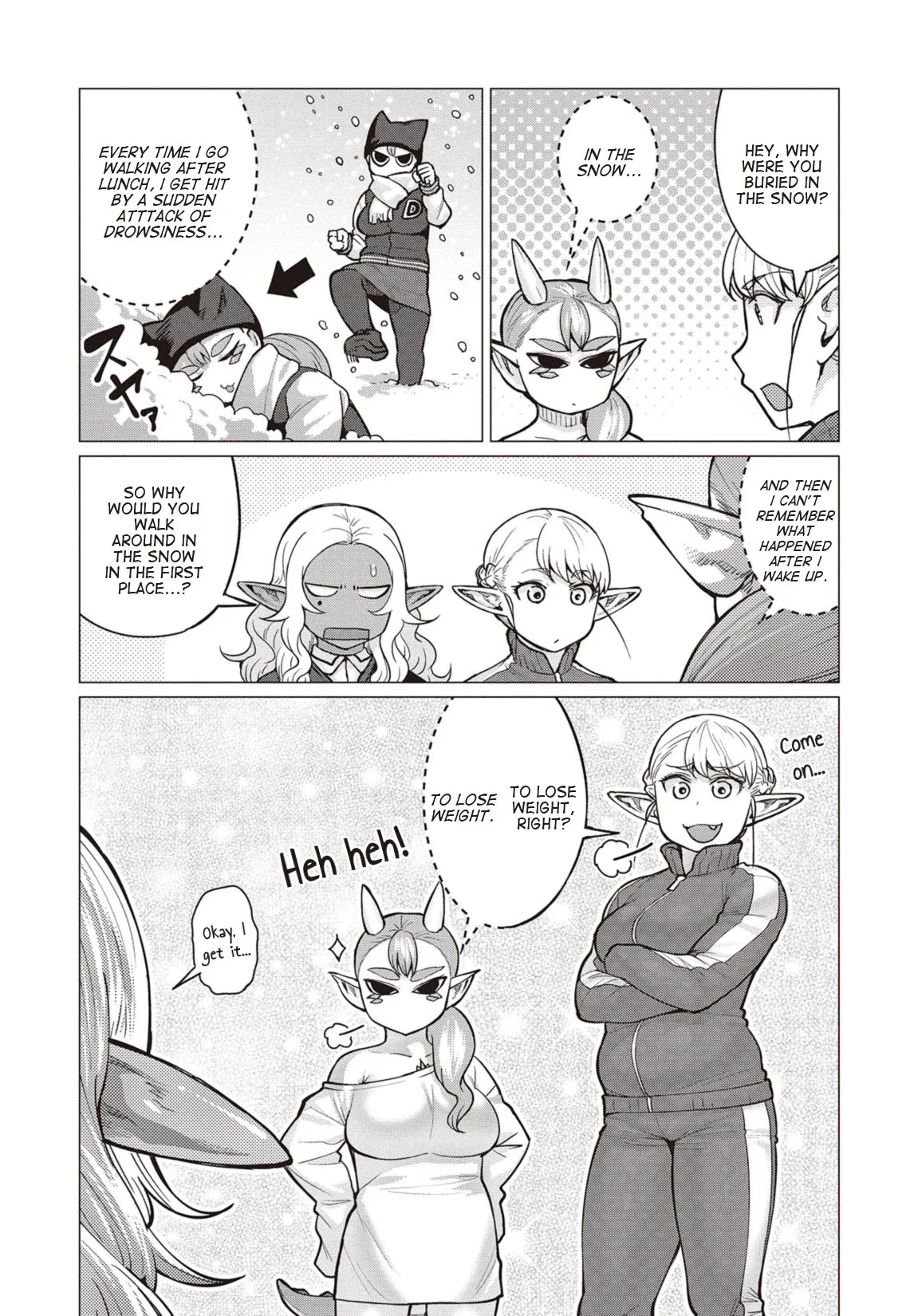 Miss Elf Can't Lose Weight Chapter 15 page 12