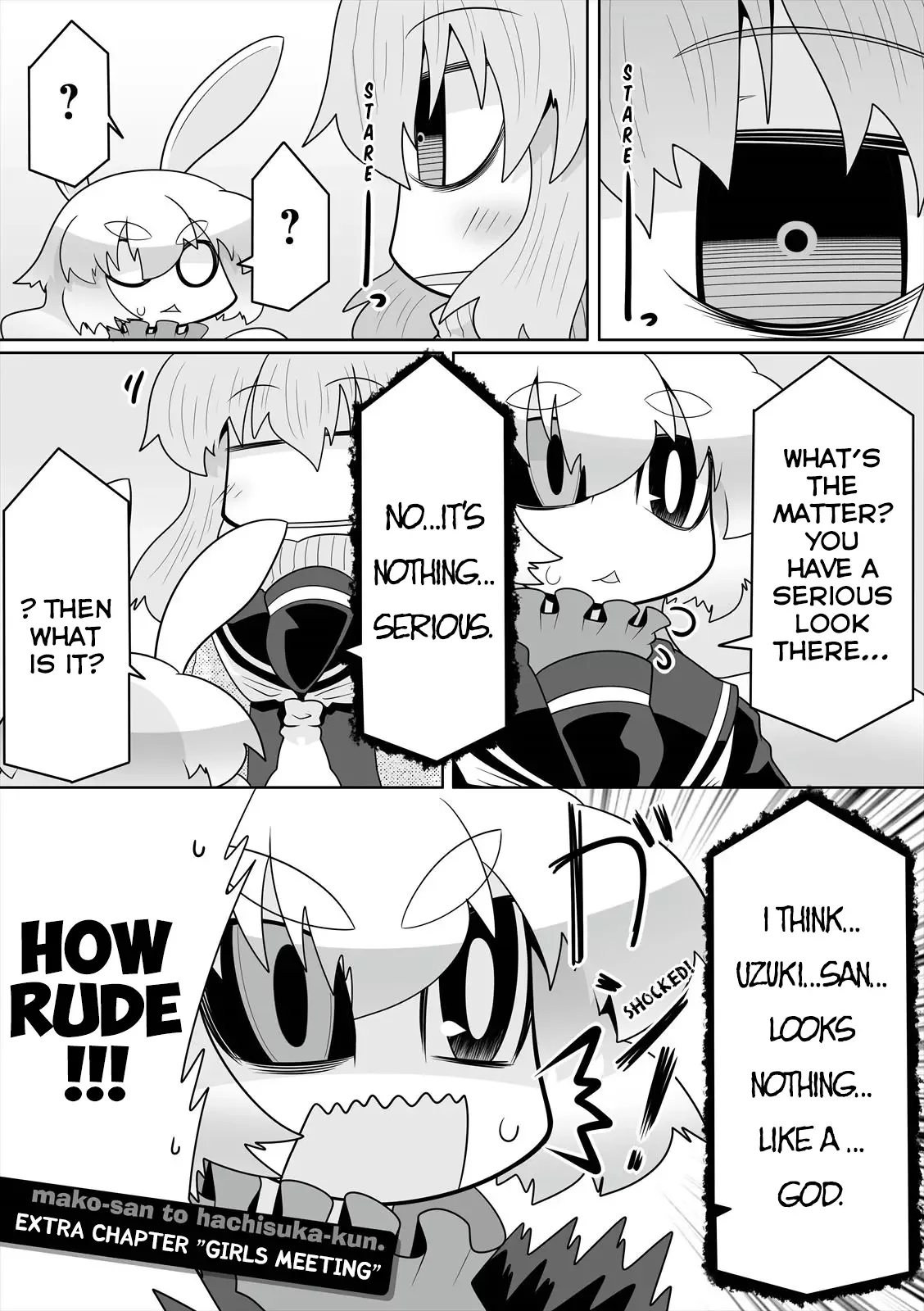 Mako-san to Hachisuka-kun. Chapter 14.5 page 1