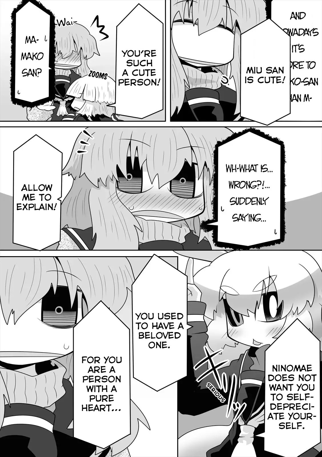 Mako-san to Hachisuka-kun. Chapter 14.5 page 6
