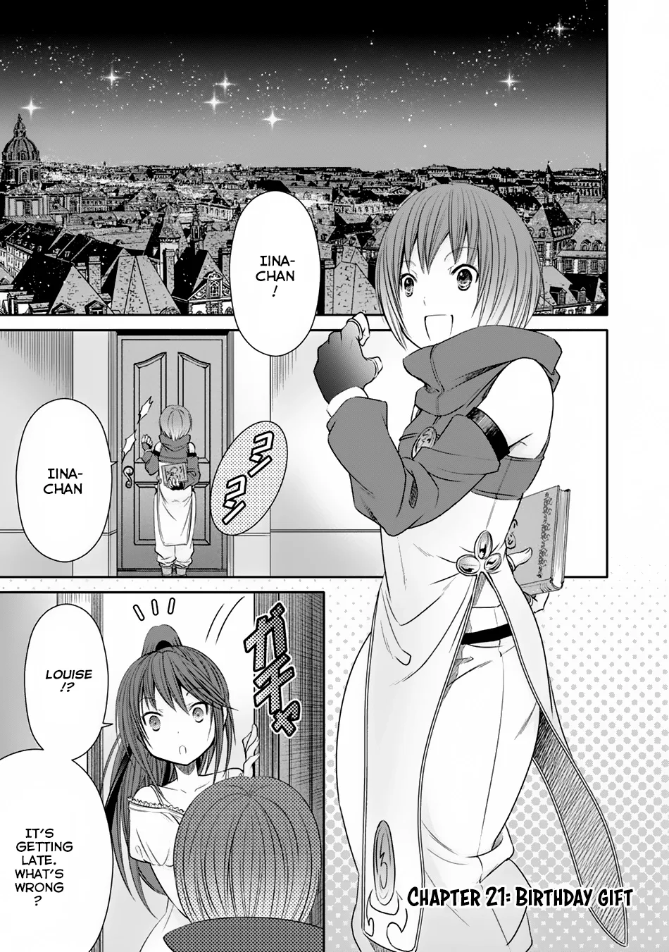 Hachinan tte, Sore wa Nai Deshou! Chapter 21 page 2