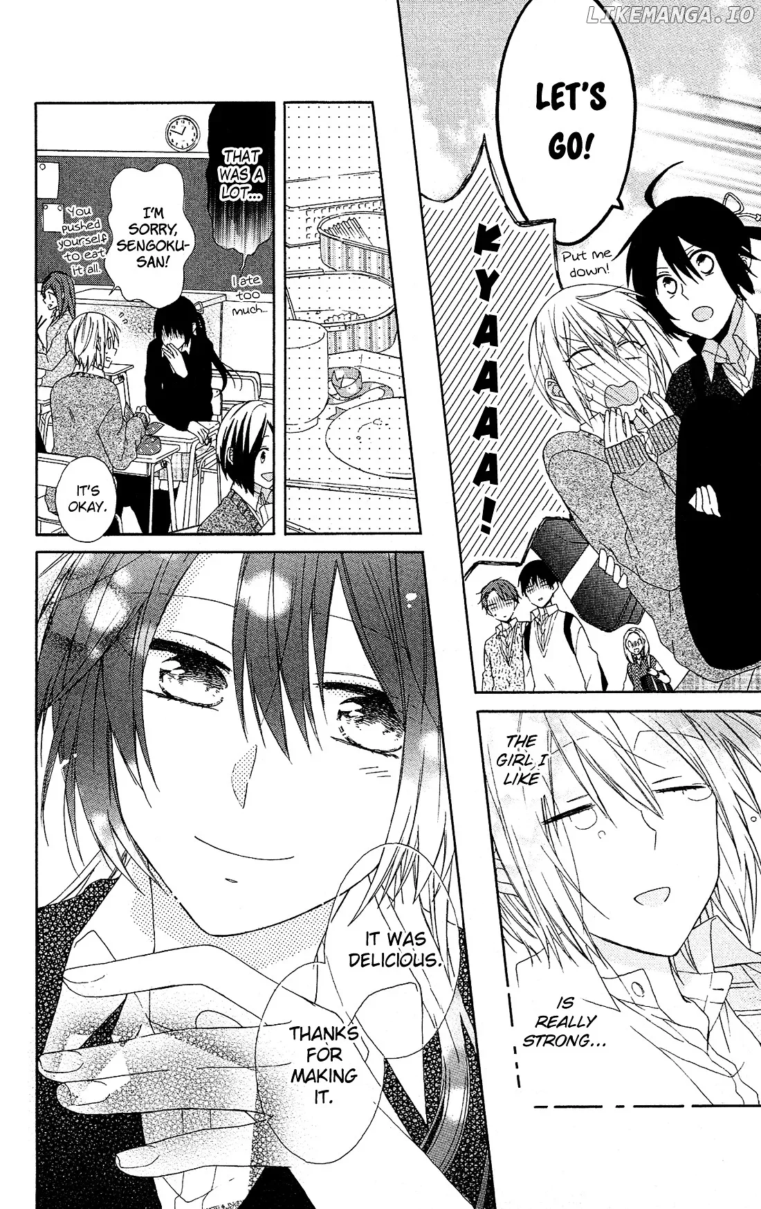 Mizutama Honey Boy Chapter 12.5 page 8