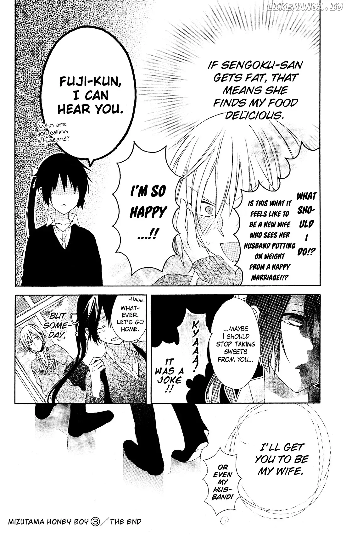 Mizutama Honey Boy Chapter 12.5 page 26