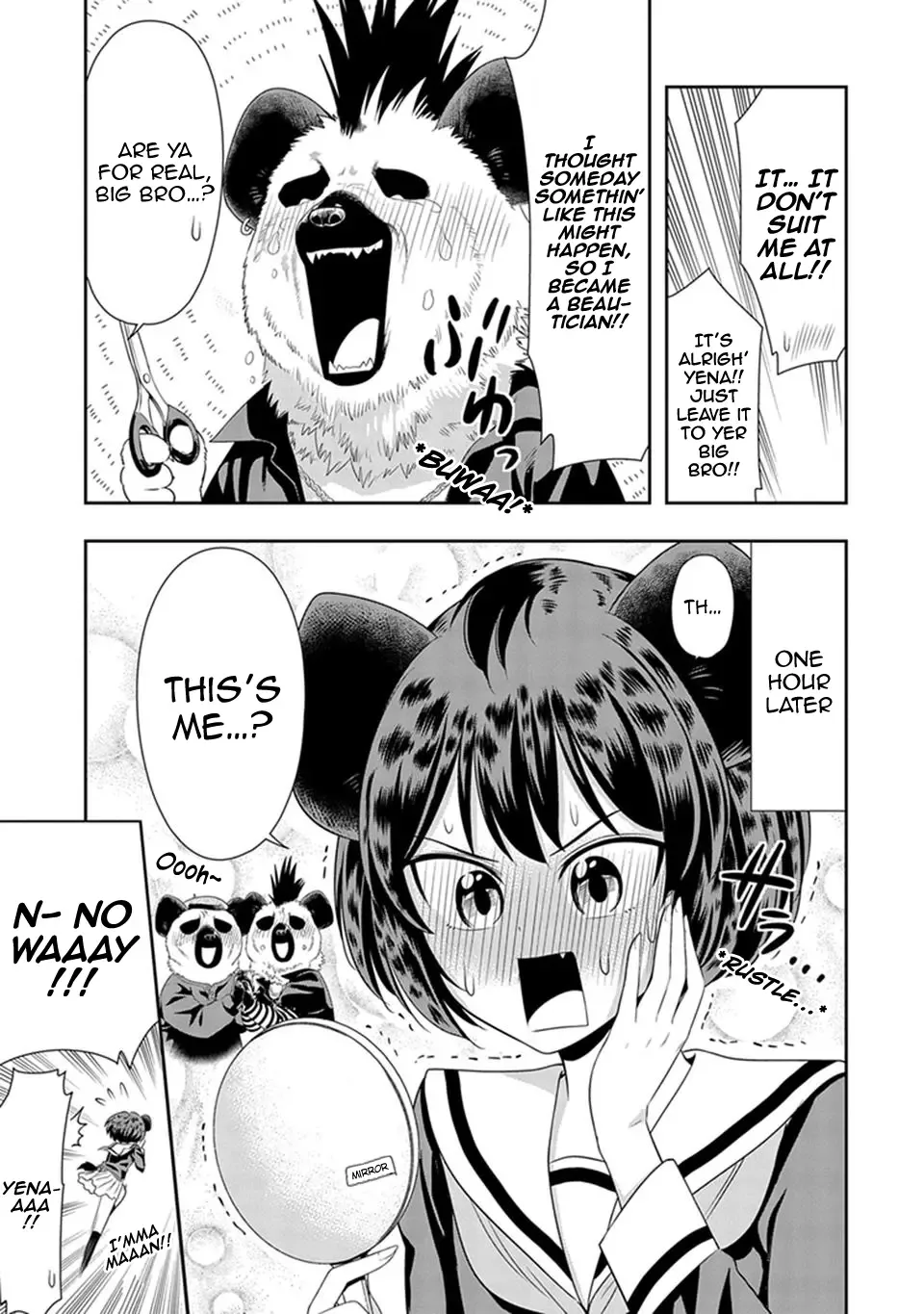 Murenase! Shiiton Gakuen Chapter 14.5 page 3