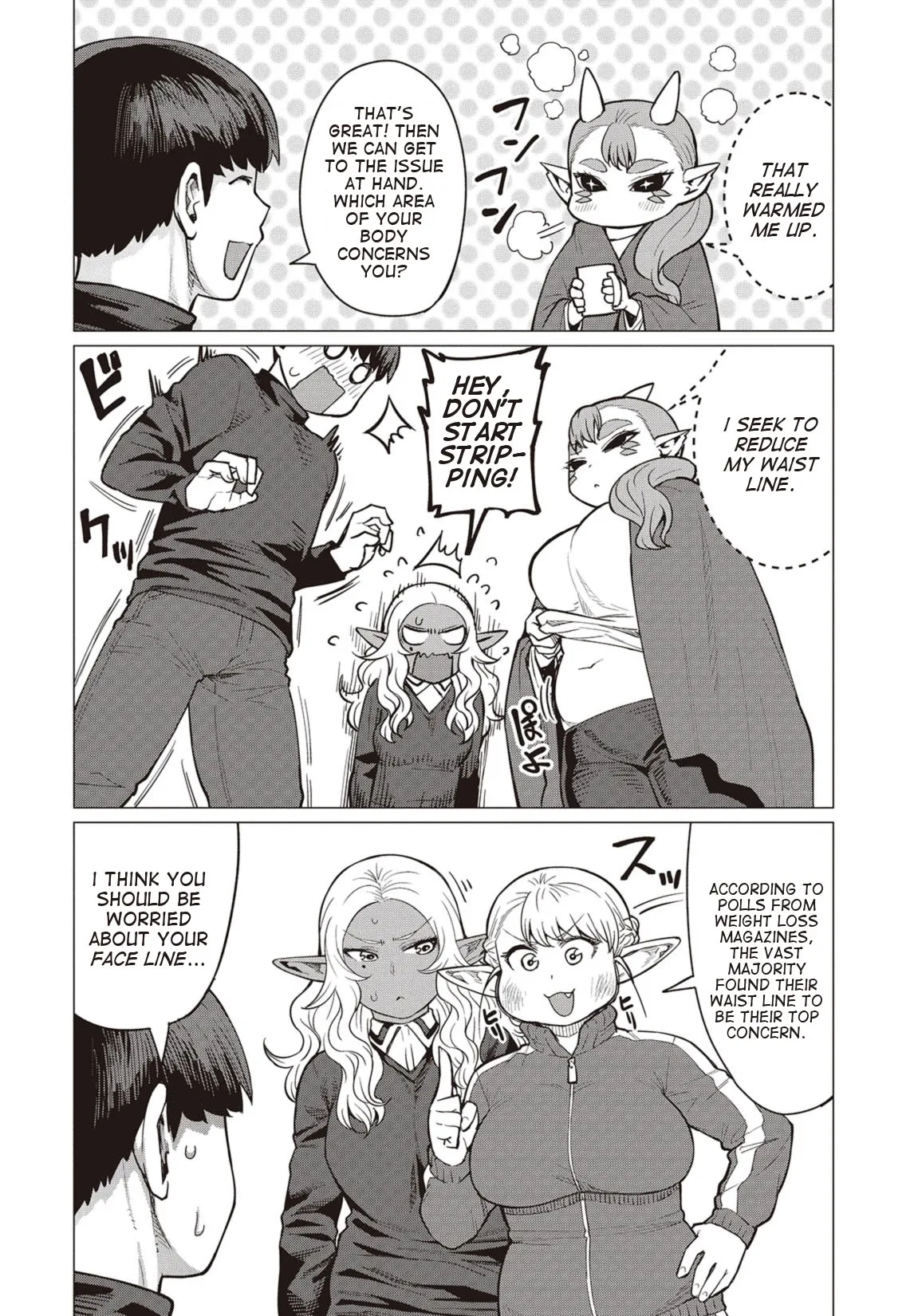 Miss Elf Can't Lose Weight Chapter 16 page 17
