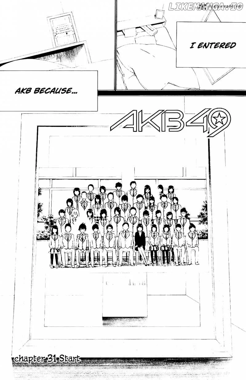 AKB49 - Renai Kinshi Jourei Chapter 31 page 3