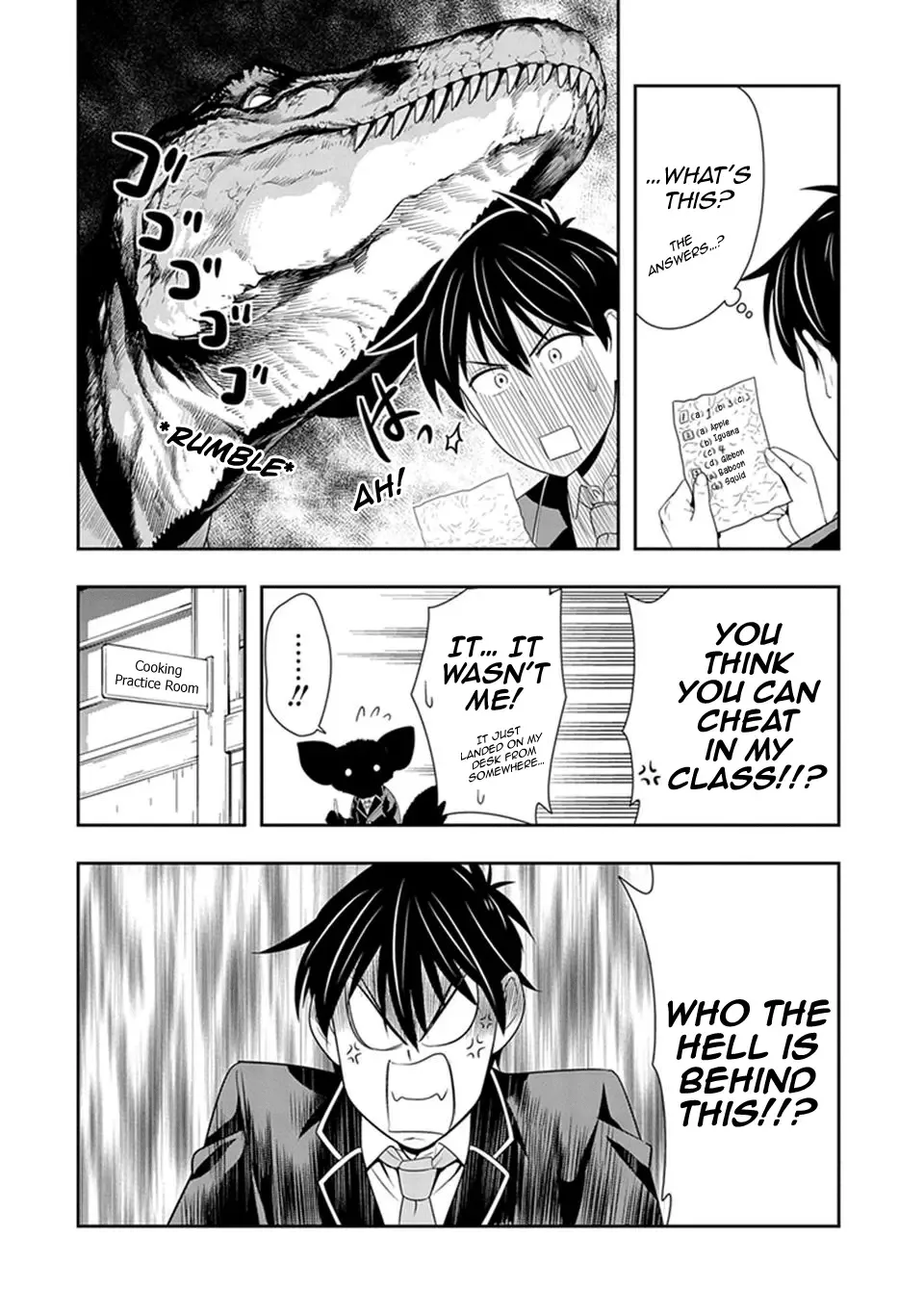 Murenase! Shiiton Gakuen Chapter 15 page 8